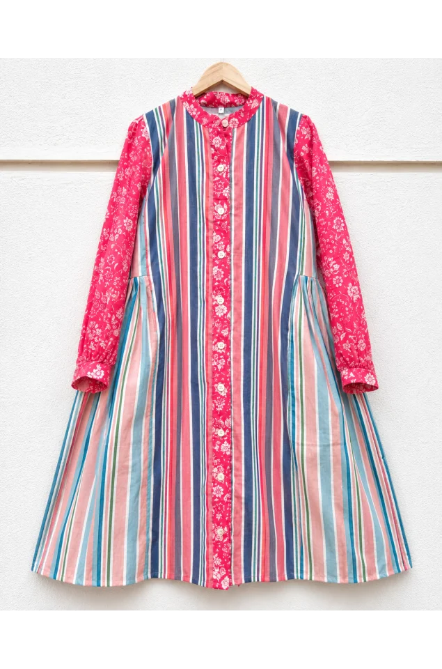 Printed Shirt Dress
