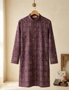 Wine Mandana Long Kurta