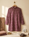 Maroon Mandana Long Kurta