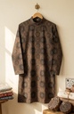 Black Checks Long Kurta