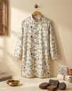 Warli Print Long Kurta