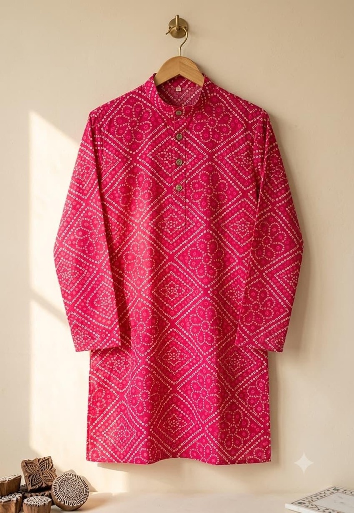 Rani Bandage Long Kurta (L)