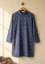 Blue Bandage Long Kurta