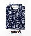 Indigo Zig Zag Short Kurta