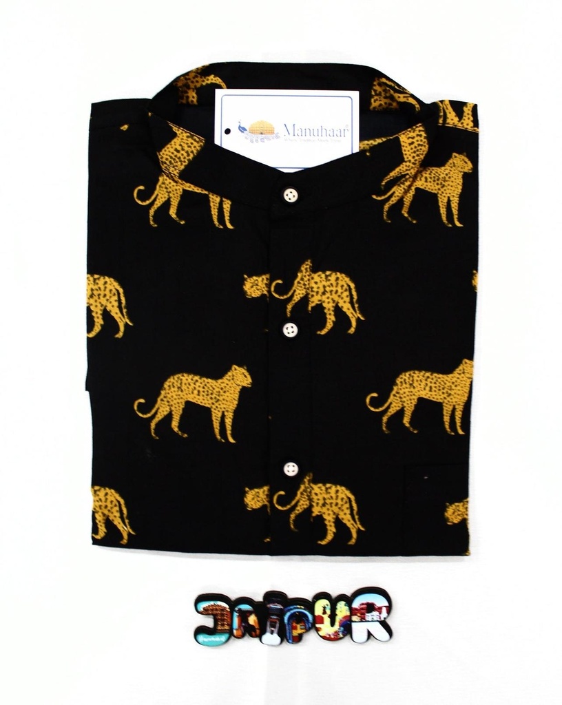 Black Panther Short Kurta (L)