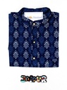 Indigo Carnation Short Kurta
