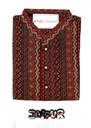 Royal Kalamkari Maroon Long Kurta