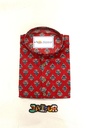 Red Bleeding Heart Short Kurta