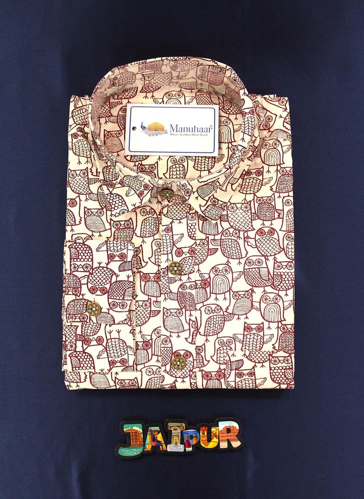 Crazy Owl Full Shirt