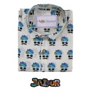 Blue Pagdi Half Shirt