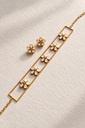 Kundan-Style Choker Set with Stud Earrings