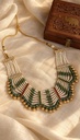 Layered Bead Statement Necklace