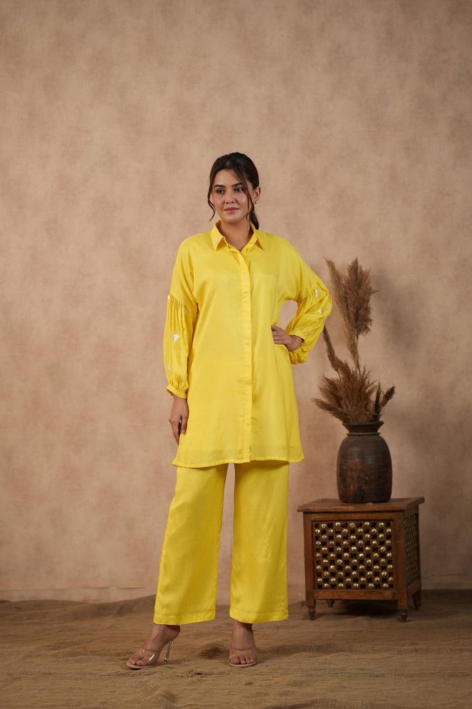 Yellow co-ord set (XS)