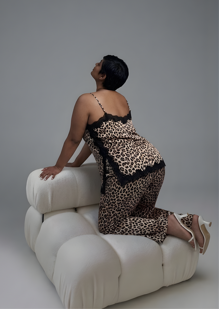 Soft Roar Leopard Lounge Set